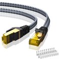 thumbnail image 1 of Cable Ethernet ARISKEEN Cat 8 40 Gbps 200 m 2000 Mhz RJ45 gris, 1 of 7