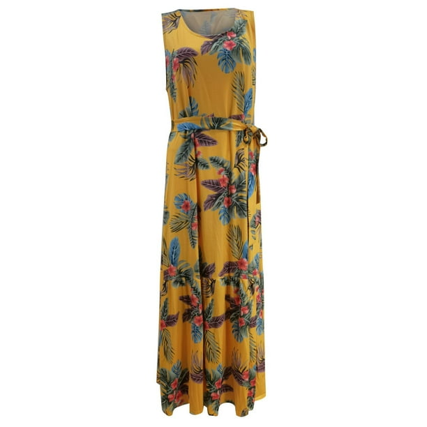 TopLLC Women's Summer Dresses Fashion Summer Sleeveless