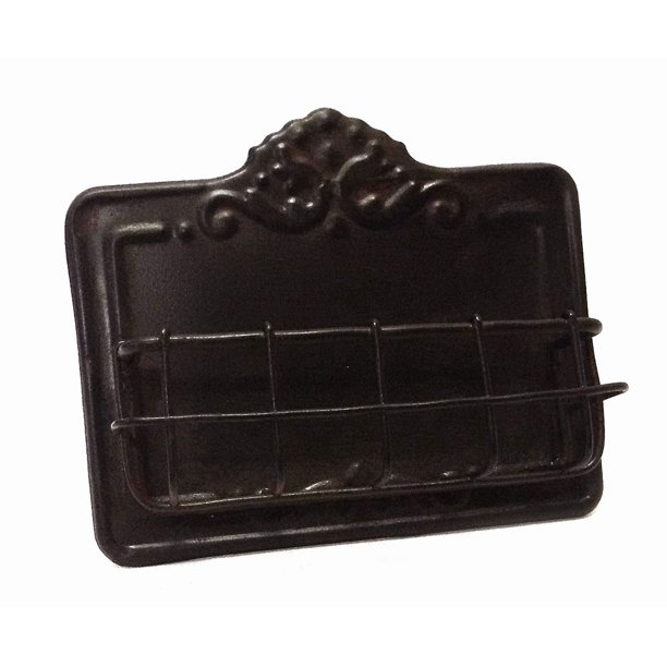 Vintage Style Antiqued Business Card Holder