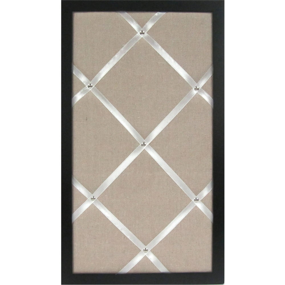 Decorative 11.25" x 20" Wood Memo Board