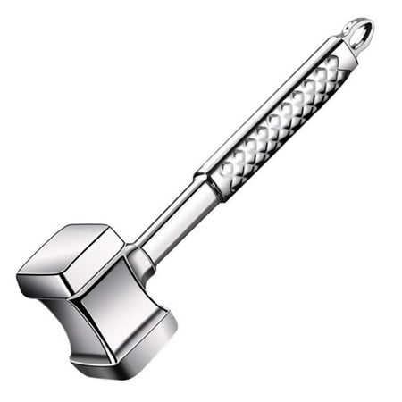 

Beef Floss Needle Hammer Meat Loose Hammer Pork Chop Steak Hammer Stainless Steel Meat Hammer Kitchen Tool