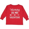 thumbnail image 3 of Inktastic Mommy is My Valentine Boys Boys Long Sleeve Toddler T-Shirt, 3 of 5