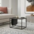 thumbnail image 2 of RST Brands Emery Cast Iron Modern Magazine Side Table - Black, 2 of 5