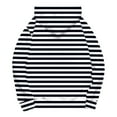 thumbnail image 5 of ShiShine Cute Zip up Striped Hoodie for Women Comfortable Tunic Thin Hoodie Fashion Pullover Long Sleeve Sweatshirts, 5 of 5