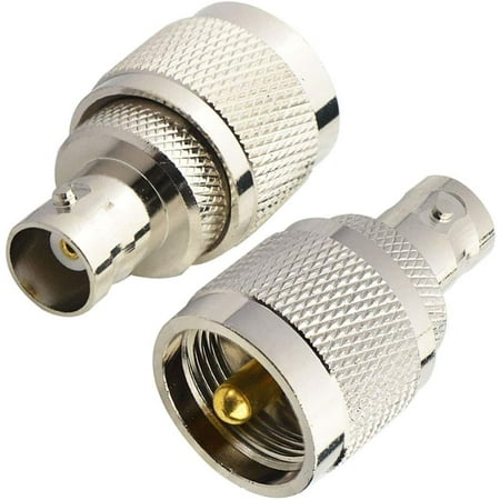RF Coaxial Antenna Cable – BNC Male 90 Degree To UHF SO239, 20cm For VHF/UHF Radio, Ships From USA