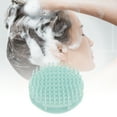 thumbnail image 2 of Unique Bargains 1 Pc Hollow Hair Shampoo Brush for Head Massage 2.6"x3.46" Green, 2 of 6