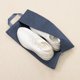 thumbnail image 5 of Bolsa de zapatos para almacenamiento, lavable, reutilizable, resistente, para viajes, mudanzas, azul marino, 5 of 6