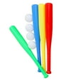 thumbnail image 5 of Frcolor Baseball Set Kids Bat Ball Plastic Children T Playset Toddler Kit Toys 5 Games Outdoor 3 Sets 8 Game Sports Practice, 5 of 7