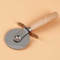 thumbnail image 5 of Pizza Cutter Stainless Steel Pizza Wheel Cutter 7-Inch Nonstick Rocking Blade Sharp Kitchen Tool with Ergonomic Wood Handle for Slicing Pies Pizzas Pancakes Pizza Wheel, 5 of 9