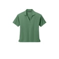 thumbnail image 3 of MERCER+METTLE Women's Stretch Jersey Polo | Short Sleeve Work Polo for Women, Moisture Wicking Jersey Shirt - Sage 4XL, 3 of 4