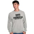 thumbnail image 5 of Grandpa Knows Everything Grandfather Men's Long Sleeve Tee T Shirt Brisco Brands S, 5 of 6