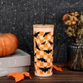 thumbnail image 2 of Way To Celebrate 27 oz Orange Recycled PET Sipper Tumbler, 2 of 6