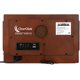 thumbnail image 5 of ClearClick Radio AM/FM clásica estilo retro vintage con Bluetooth, entrada auxiliar y USB - Exterior de madera hecho a mano marrón oscuro, 5 of 5