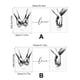 thumbnail image 5 of Billuyoard Paquete de 3 cuadros para colgar en la pared sin marco, impresos a mano, póster extraíble, cuadros decorativos para la sala de estar, Decoración del hogar, 5 of 6