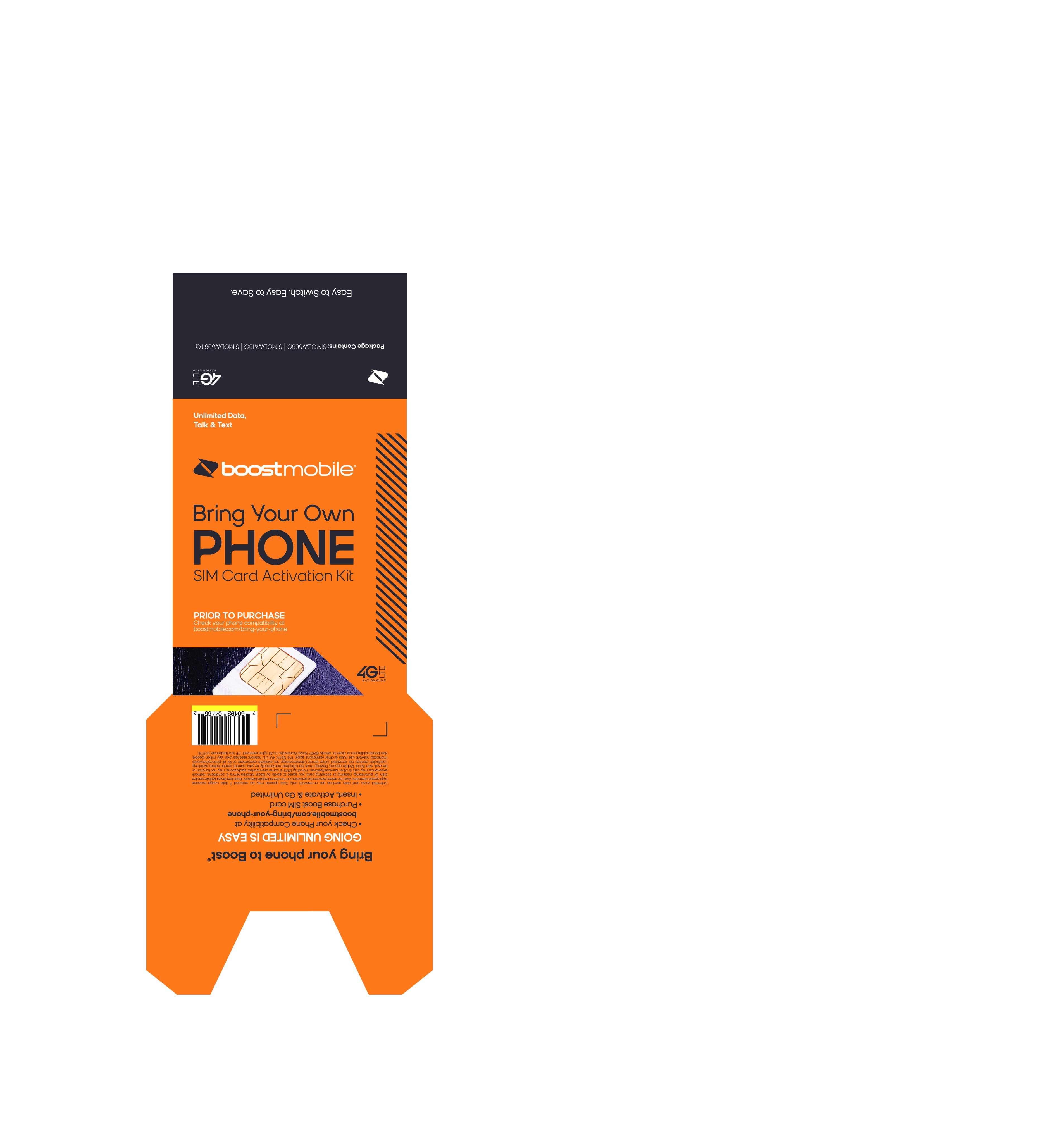 Boost Mobile Bring Your Own Phone SIM Kit – BrickSeek