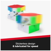 Rubik’s, 3x3 Magnetic Speed Cube & 2x2 Speed Cube 2-pack, Puzzle Cube for Ages 8 and up