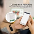 thumbnail image 5 of 4X Mini Interruptor de Relé WiFi Inteligente, MóDulo de Interruptor de Luz con Temporizador de Bricolaje AplicacióN Smart Life/Tuya, Control Remoto InaláMbrico, 5 of 5