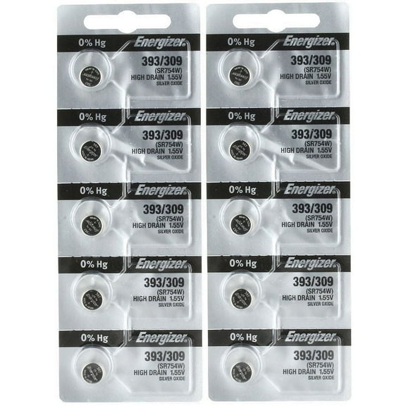 10 ENERGIZER (2 Pack) 392 3V Lithium Coin Cell Batteries