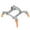 Orange, variant on Foldable Landing Legs-Adjustable Height Extender for Enhanced Stability & Support
