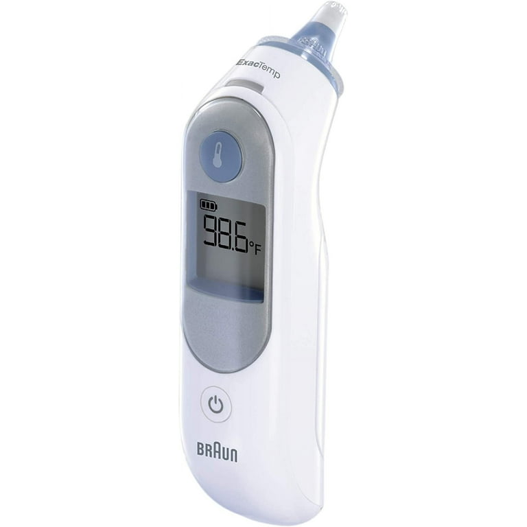 Braun ThermoScan 5 Ear Thermometer Digital Display All Ages White IRT6500US