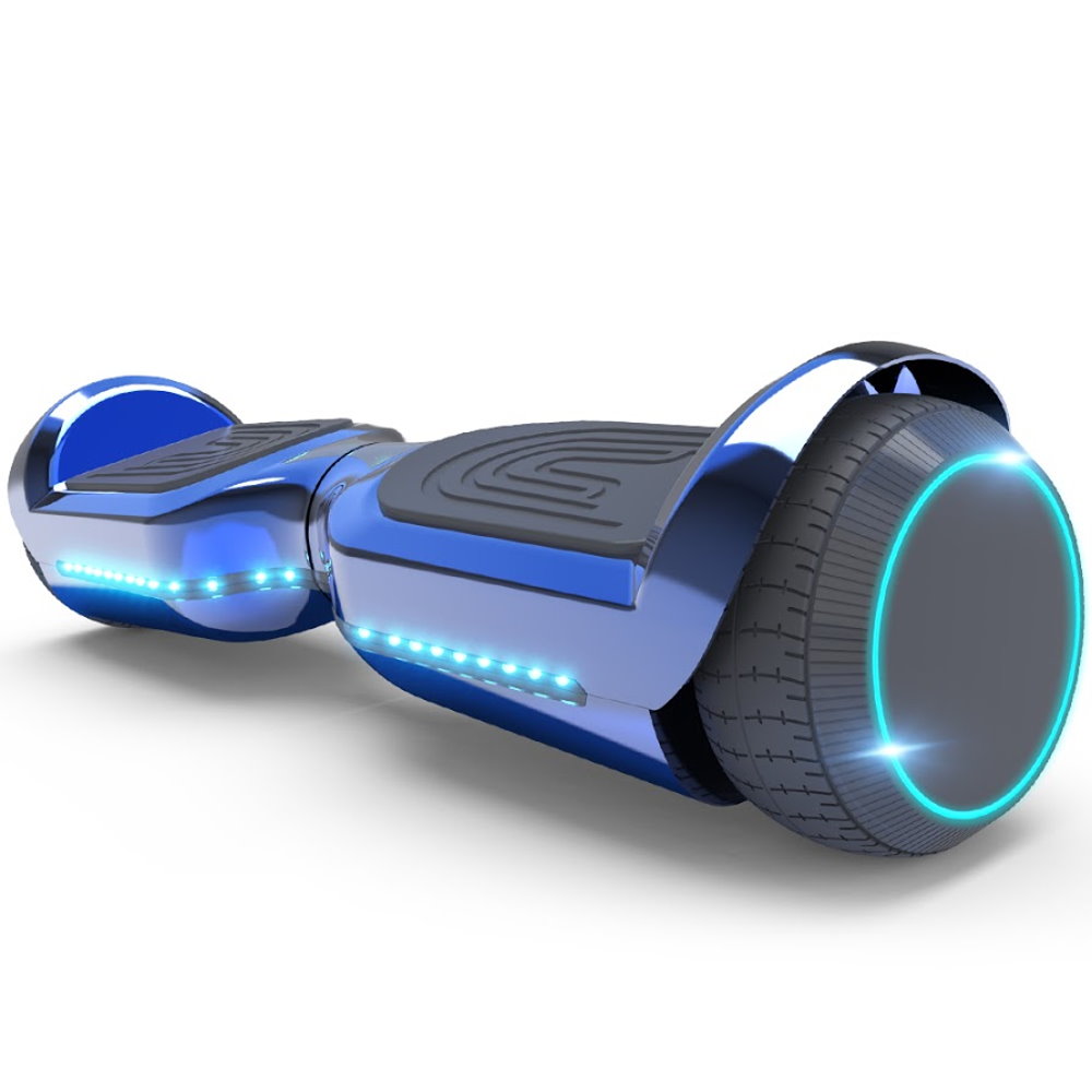 6.5” Hoverboard with Front/Back LED & Bluetooth Speaker, Self-Balance Flash Wheel