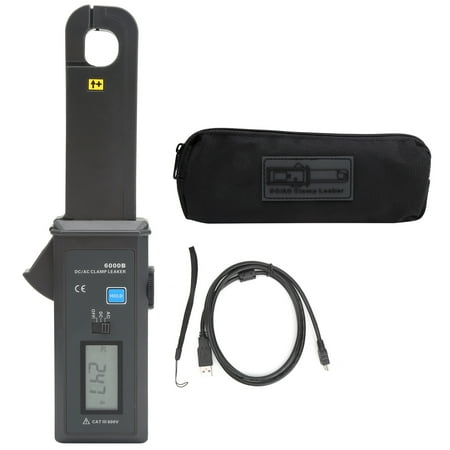 

Clamp Leaker 0mA-60.0A 4-Digit LCD Display Leakage Current Tester Data Hold Overflow Display With Bag For Testing