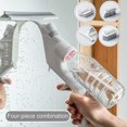 thumbnail image 2 of Coofit Water Spray Clean Brush Set Portable Kitchen Cleaner Scrubber Corner Scrub Brush, 2 of 10