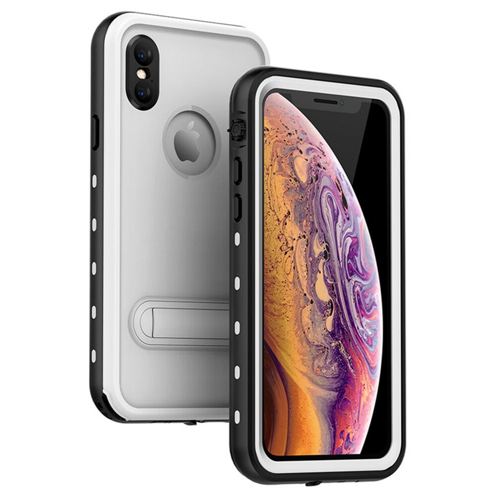 iPhone XR Case Waterproof with Float Strip, IP68 Underwater 2m Life