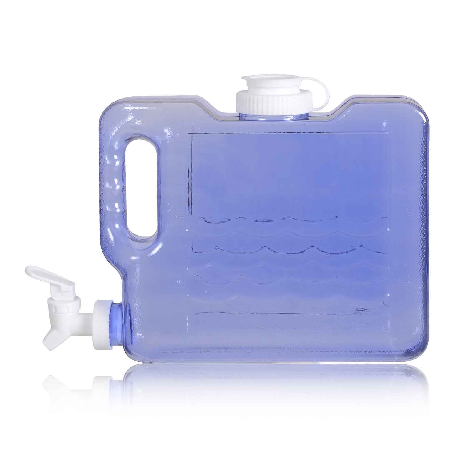 3 Liter (101 oz) BPA Free Water Dispenser Bottle w/Faucet & 58mm Cap