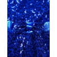 thumbnail image 6 of Alvivi Girls Jazz Modern Tap Dancewear Sleeveless Sequined Ballet Dance Leotard Dress 6-16, 6 of 7
