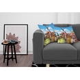 thumbnail image 3 of Ambesonne Travel Throw Pillow Cover 2 Pack, Scenic Old Warsaw, 24", Multicolor, 3 of 5