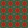 thumbnail image 1 of Ahgly Company Machine Washable Indoor Square Transitional Fern Green Area Rugs, 9' Square, 1 of 7