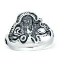 thumbnail image 6 of Octopus Ring Oxidized Silver 925 Sterling Silver, Size 8, 6 of 7