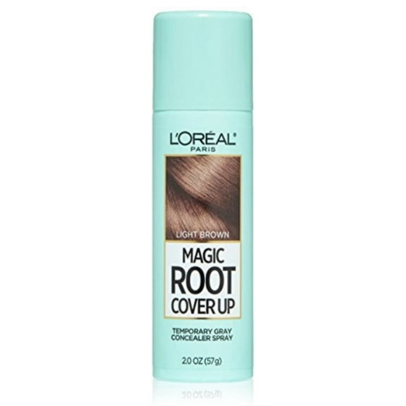 L'Oreal Paris, Magic Root Cover Up, Light Brown 2 oz (Pack of 4)