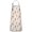Beige Fairy Mushroom, variant on Beige Fairy Mushroom Pattern Apron-Garden Aprons for Women with Pockets-Cotton Linen Waterproof Kitchen Cooking Gardening Aprons Adjustable for Kitchen,Cooking,BBQ and Salon 33x27 Inch