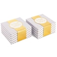 thumbnail image 4 of Hallmark Christmas Multi-color Paper Medium Gift Boxes, with Wrap Bands (2 Count) 8" x 8", 4 of 6