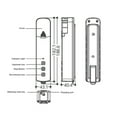 thumbnail image 3 of Motor De Rodillo De Cadena De Cortina Inteligente, Motor De Transmisión De Obturador De Sombra Ciega De 30 Rpm 3 Kg De Carga Máxima De Carga Baja Con Control Remoto Para Comedor, 3 of 7