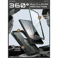 thumbnail image 6 of SUPCASE UBPro for Samsung Galaxy Z Fold 7 (2025) Case [Built-in Tempered Glass Screen Protector & Kickstand] [Military-Grade Protection] Heavy Duty Rugged Phone Case 360° Shockproof Cover, BLACK, 6 of 10