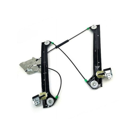 Front Left Driver Side Power Window Regulator - Compatible with 2003 - 2007 Saab 9-3 Sedan 2004 2005 2006