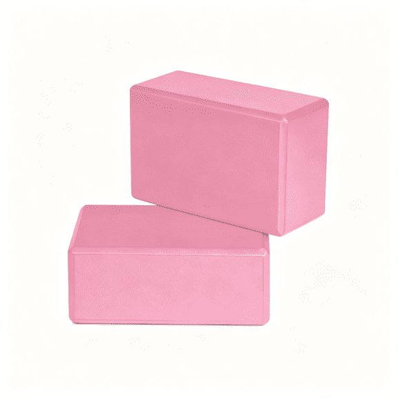 BESTSKY Foam Yoga Blocks,High Density Yoga Bricks 4"X 6"X9"(Set of 2)Foam Yoga Blocks 2 Pack