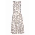 thumbnail image 4 of LASCANA Women's Sleeveless A-Line Dress Buttons, 4 of 6
