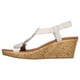 thumbnail image 3 of Sandalias Skechers Beverlee - Date Glam para mujer, color blanco roto, 3 of 5