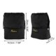 thumbnail image 2 of Ofertas Únicas 1 Pc Bolsa de Maquillaje Portátil con Cierre de Cuerda de Terciopelo Negro, 2 of 6