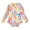 r-70Multicolour111, variant on HAYIMI Child Summer Baby Girls Swimwear Swimsuit Back Zipper Bathing Suits Long Sleeve Ruffle Girl Full Cover Flower Print Cute Kids Beach Swim Wear