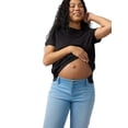 thumbnail image 5 of Ingrid & Isabel For Every Belly Women's Maternity Straight Jeans, Sizes XS-XXL, 5 of 10