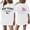 White, variant on 250 Years Anniversary Short Sleeve T Shirt Loose Fit Crewneck Tee with Printed Graphic Front and Back Design for Women Men Black L