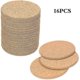 thumbnail image 2 of Natural Cork Coasters Round 16 Piece Set Absorbent Eco-friendly Heat Resistant Reusable 1, 2 of 5