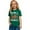 green, variant on Girls Short Sleeve Tops Casual Crewneck Loose Fit Shirt Girls Summer Tops Size 7-8 Graphic Tee Shirts Toddler Kids Clothes Size 8-9 Years,2-Black