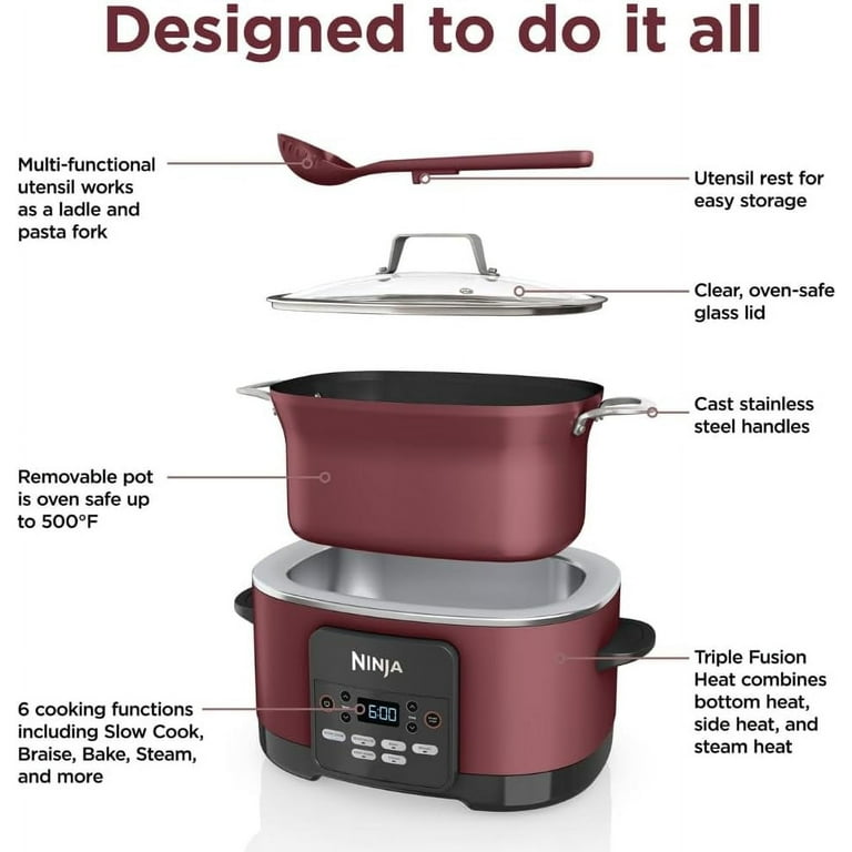Ninja MC1000 Foodi Possible Cooker PRO 8.5 Quart Multi-Cooker