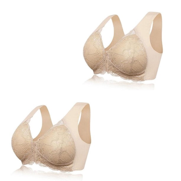 Dropshipping Sujetadores de talla grande para mujer Push Up Cierre frontal Sujetador sin costuras Tan Jianjun unisex